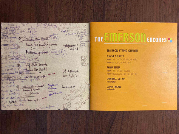 Emerson String Quartet : The Emerson Encores (CD, Comp)