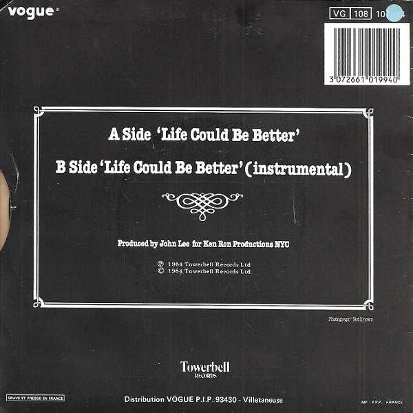 Joe Salvo : Life Could Be Better (7", Single)