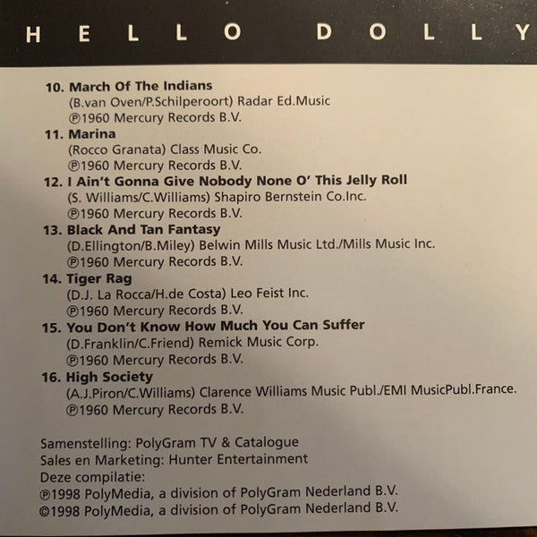 The Dutch Swing College Band : Hello Dolly (CD, Album)