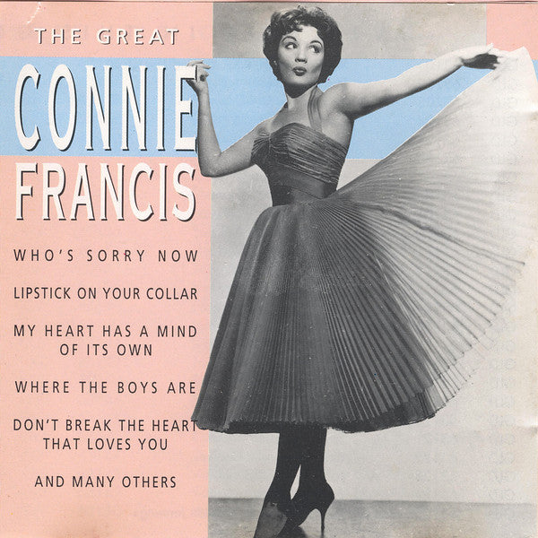 Connie Francis : The Great Connie Francis (CD, Comp)