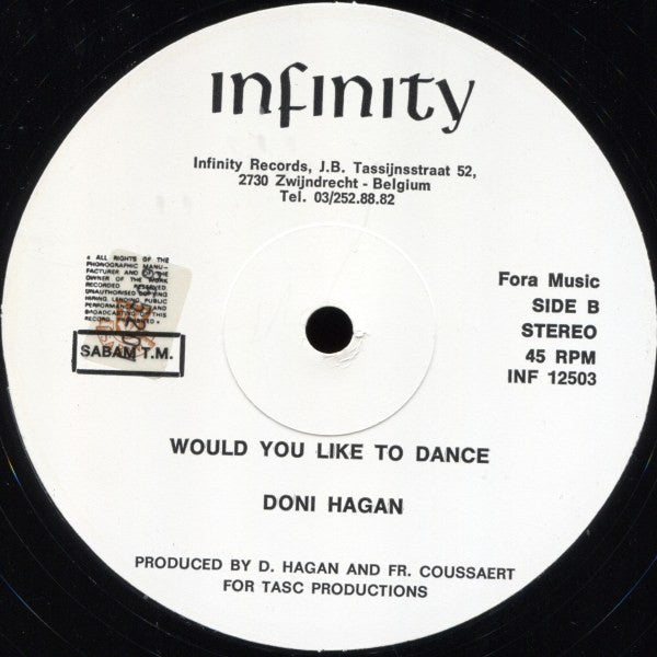 Donnell Hagan : Hot Love / Would You Like To Dance (12", Maxi)
