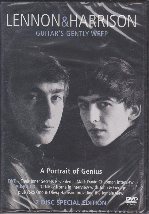 John Lennon, George Harrison : Lennon & Harrison Guitar's Gently Weep (DVD-V, S/Edition, PAL + CD, Mono, S/Edition)