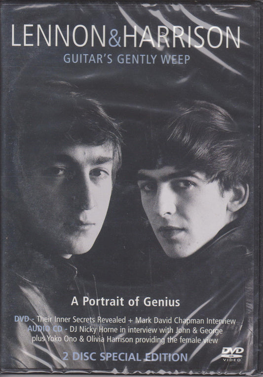 John Lennon, George Harrison : Lennon & Harrison Guitar's Gently Weep (DVD-V, S/Edition, PAL + CD, Mono, S/Edition)