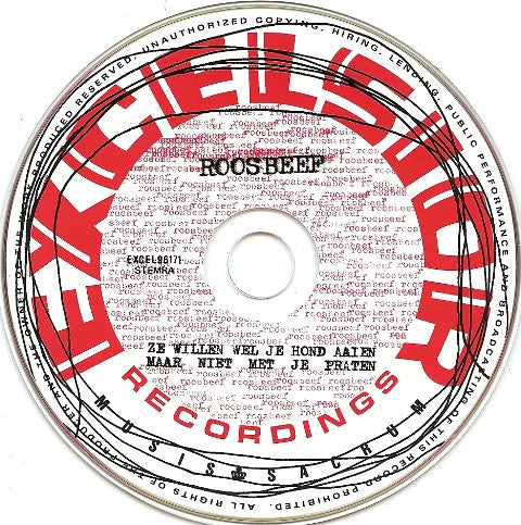 Roosbeef : Ze Willen Wel Je Hond Aaien Maar Niet Met Je Praten (CD, Album)
