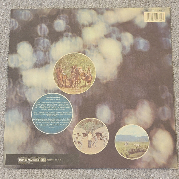 Pink Floyd : Obscured By Clouds (LP, Album, RE, Tex)