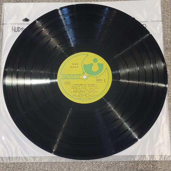 Pink Floyd : Obscured By Clouds (LP, Album, RE, Tex)