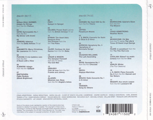 Various : Classical Chillout (2xCD, Comp)