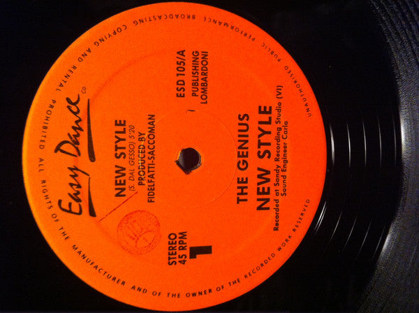 The Genius (12) : New Style (12")
