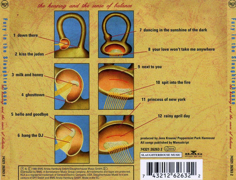 Fury In The Slaughterhouse : The Hearing And The Sense Of Balance (CD, Album)