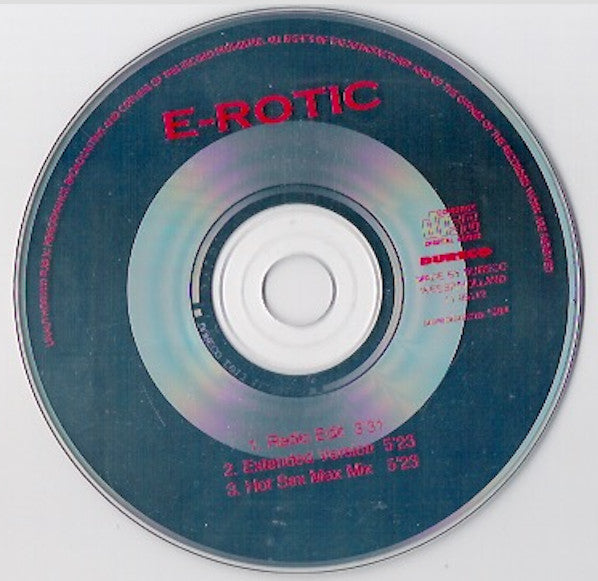 E-Rotic : Max Don't Have Sex With Your Ex (CD, Maxi)