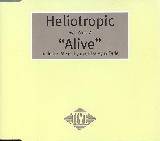 Heliotropic Feat. Verna V : Alive (CD, Maxi)