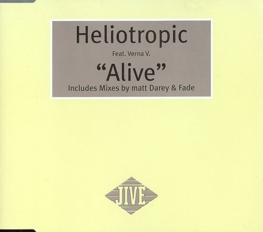 Heliotropic Feat. Verna V : Alive (CD, Maxi)