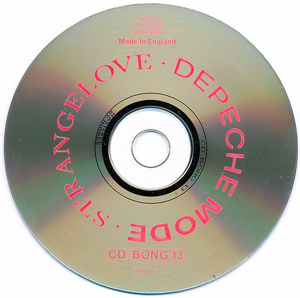 Depeche Mode : Strangelove (CD, Single, car)