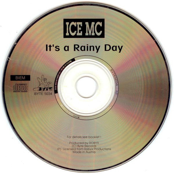 ICE MC : It's A Rainy Day (CD, Maxi)