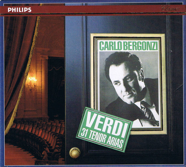 Giuseppe Verdi - Carlo Bergonzi : Carlo Bergonzi Sings 31 Tenor Arias (3xCD, RE, RM + Box)