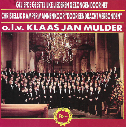 Christelijk Kamper Mannenkoor DEV o.l.v. Klaas Jan Mulder : Geliefde Geestelijke Liederen (CD, Album)