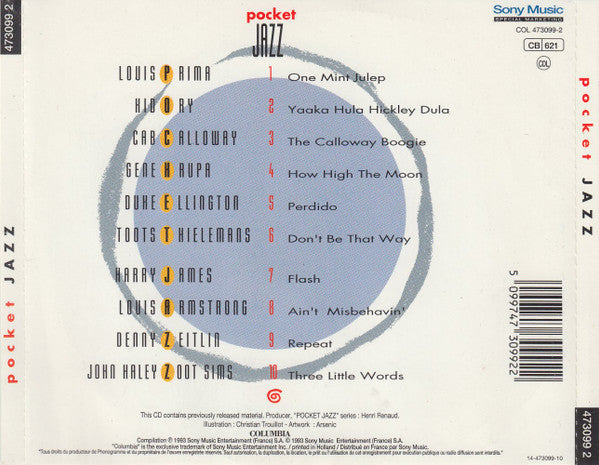 Various : Pocket Jazz (CD, Comp)