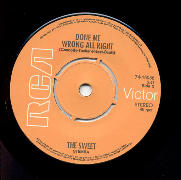 The Sweet : Co-Co (7", Single)