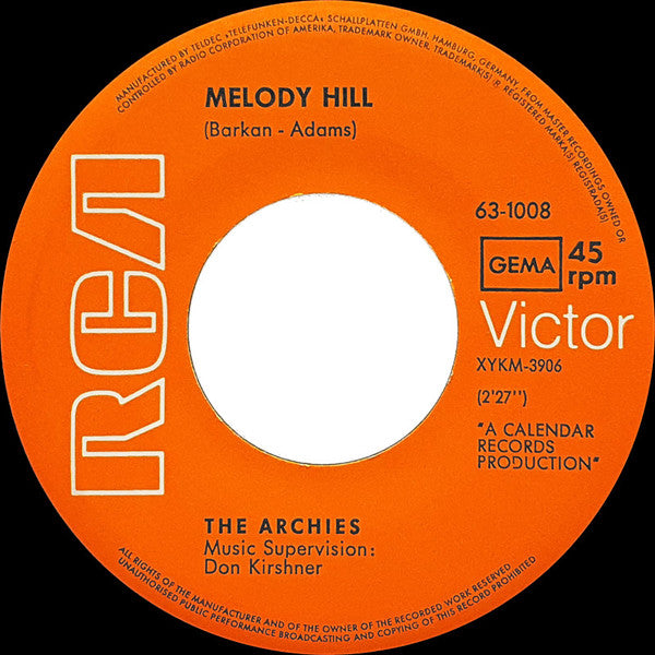The Archies : Sugar, Sugar (7", Single)