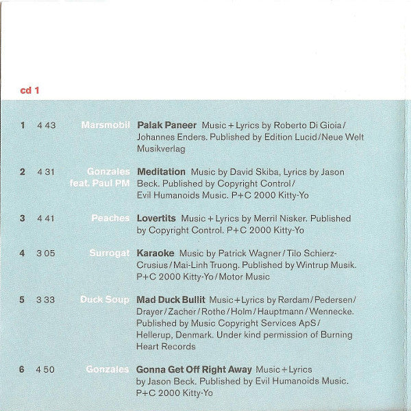 Various : Alaska.de (CD, Comp + CD, Album)