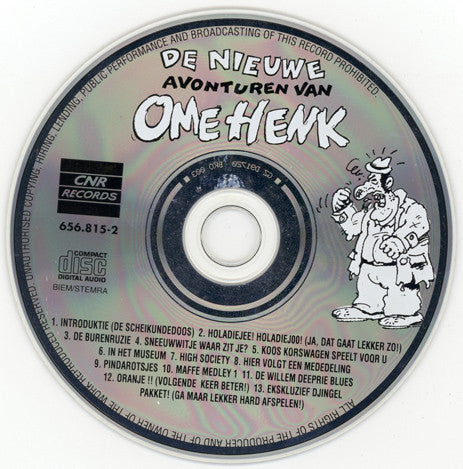 Ome Henk : De Nieuwe Avonturen Van Ome Henk (CD)