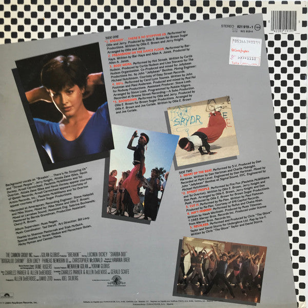 Various : Breakdance  - Original Motion Picture Soundtrack (LP, Comp)