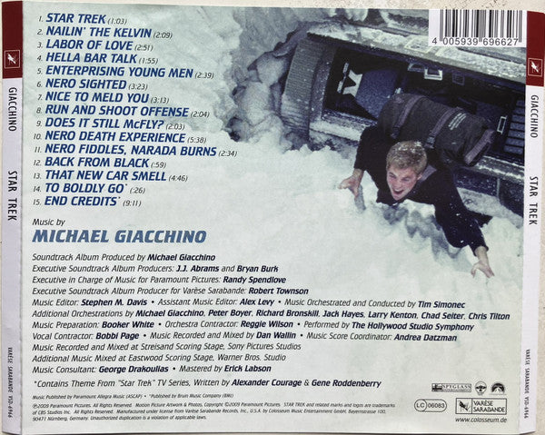 Michael Giacchino : Star Trek (Music From The Motion Picture) (CD, Album)