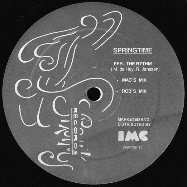 DJ Mac (3) & DJ Rob : Feel The Rythm (12")