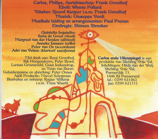 Frank Groothof : Carlos En De Uilenspiegel (CD, Album)