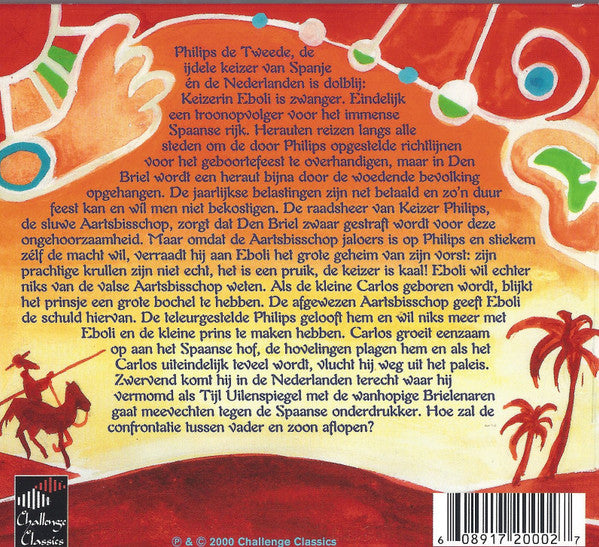 Frank Groothof : Carlos En De Uilenspiegel (CD, Album)