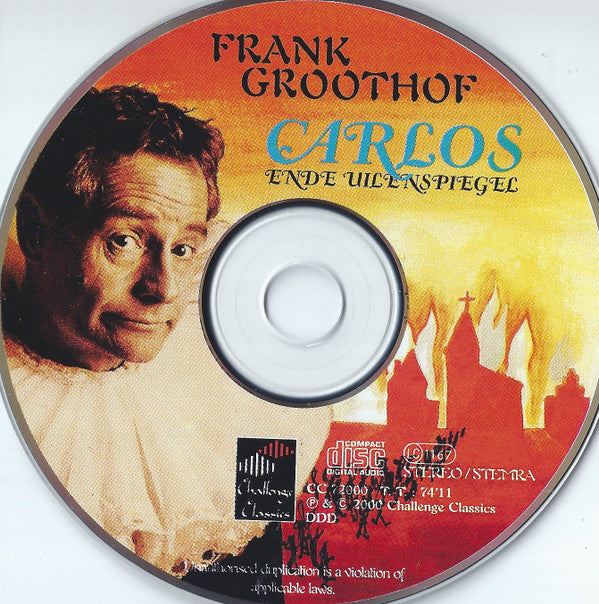 Frank Groothof : Carlos En De Uilenspiegel (CD, Album)