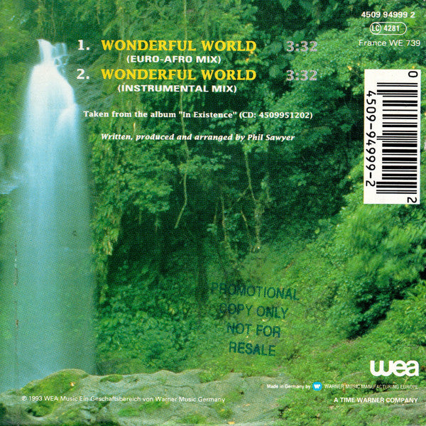 Beautiful World : Wonderful World (Timotei) (CD, Single)