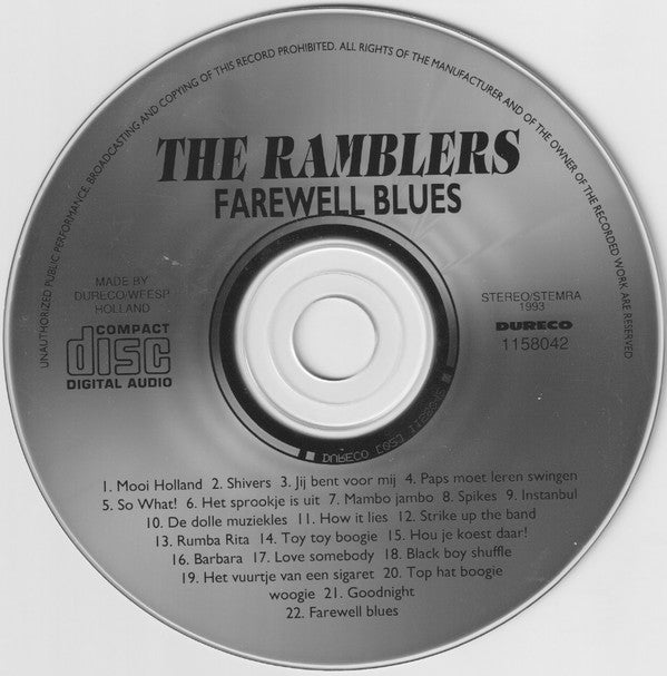 The Ramblers : Farewell Blues (CD)