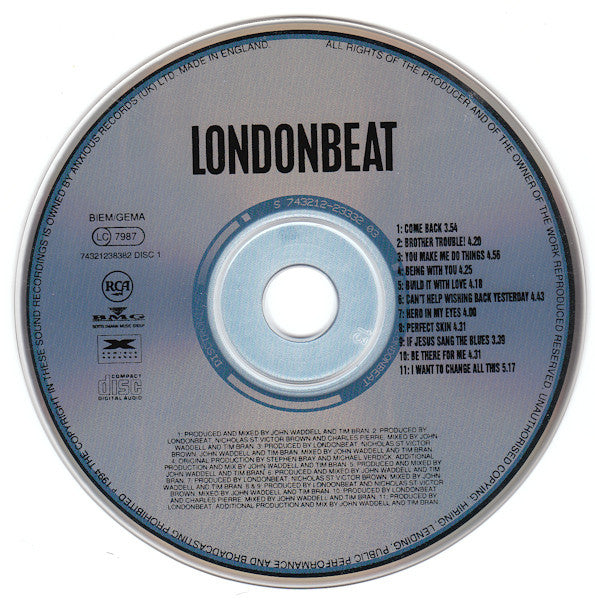 Londonbeat : Londonbeat (2xCD, Album, Ltd)