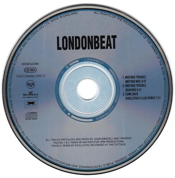 Londonbeat : Londonbeat (2xCD, Album, Ltd)