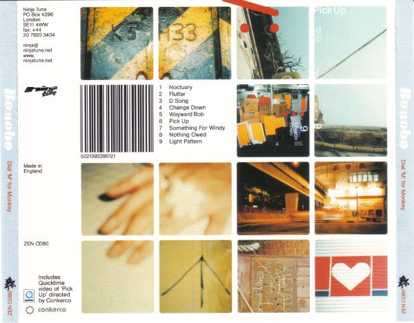 Bonobo : Dial 'M' For Monkey (CD, Album, Enh)