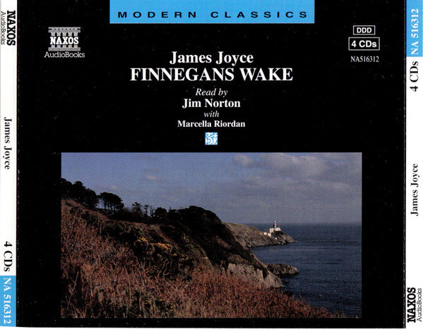 James Joyce Read By Jim Norton (2) With Marcella Riordan : Finnegans Wake (4xCD)