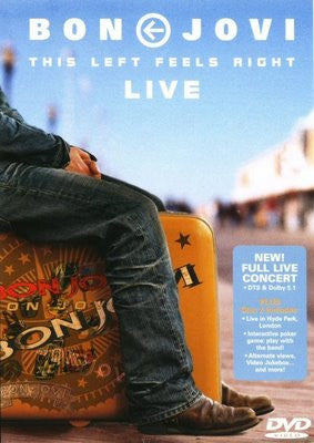 Bon Jovi : This Left Feels Right Live (DVD-V, Multichannel, PAL, DTS + DVD-V, Ltd, PAL)