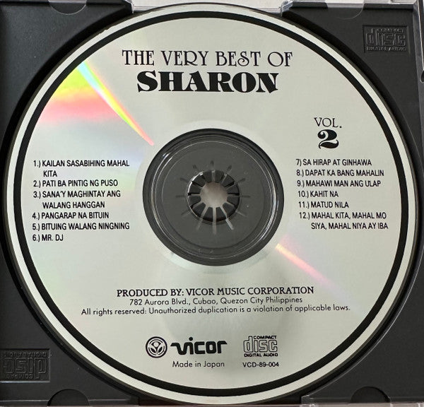 Sharon Cuneta : The Very Best Of Sharon Vol. 2 (CD, Album, Comp)