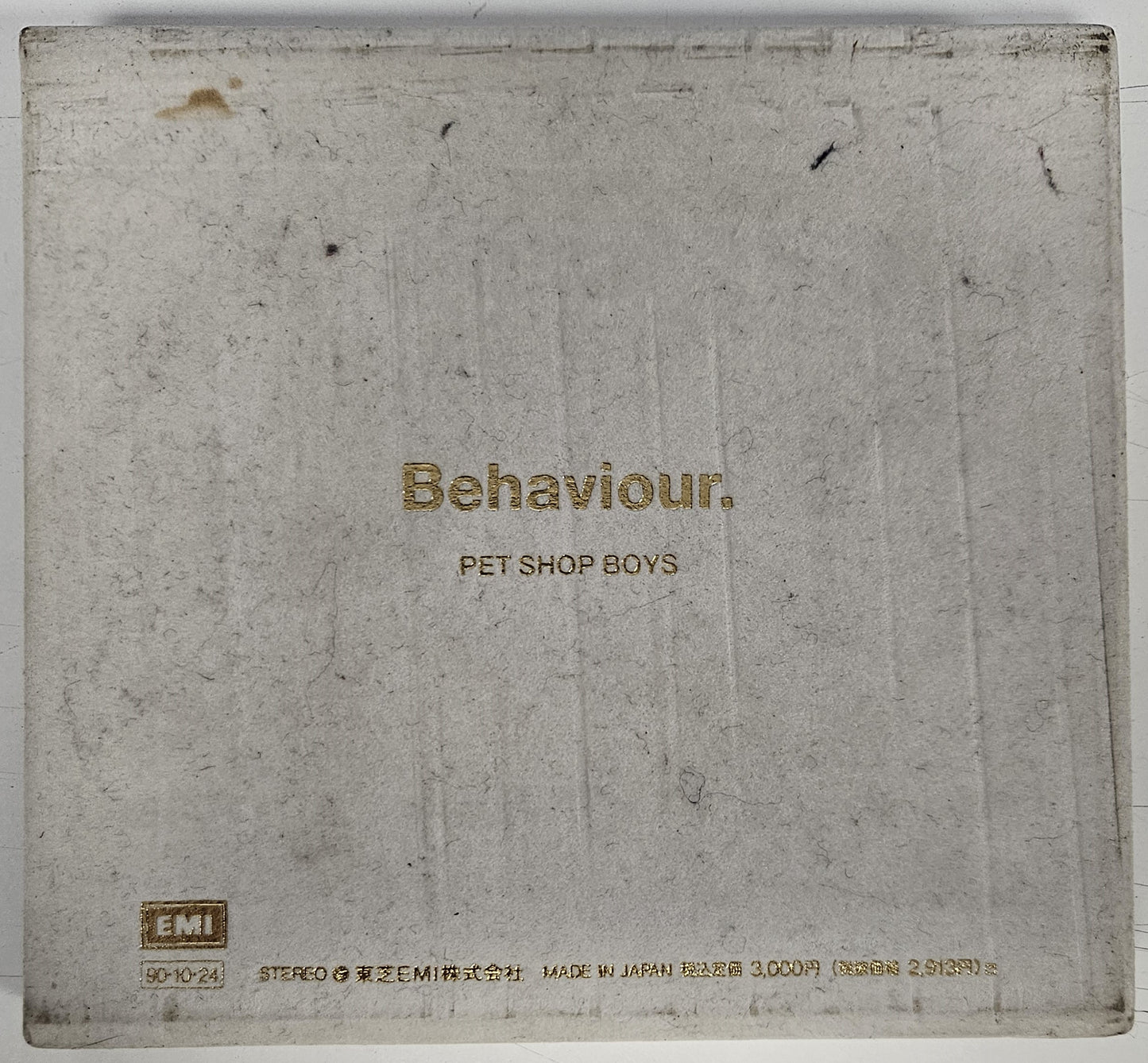 Pet Shop Boys = Pet Shop Boys : Behaviour = ビヘイヴィアー 薔薇の旋律 (CD, Album + CD, Mini, Single + Box, S/Edition)
