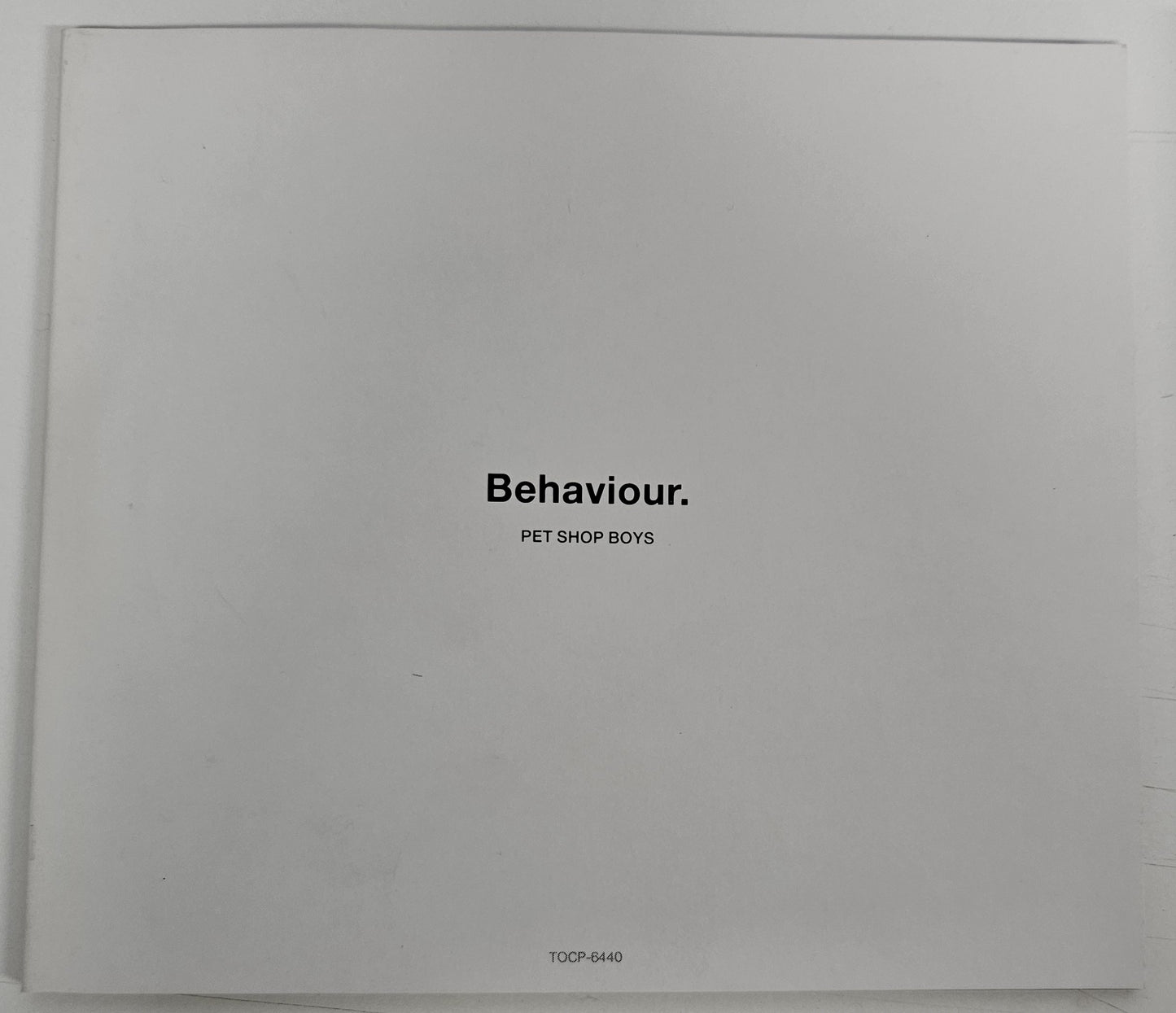 Pet Shop Boys = Pet Shop Boys : Behaviour = ビヘイヴィアー 薔薇の旋律 (CD, Album + CD, Mini, Single + Box, S/Edition)