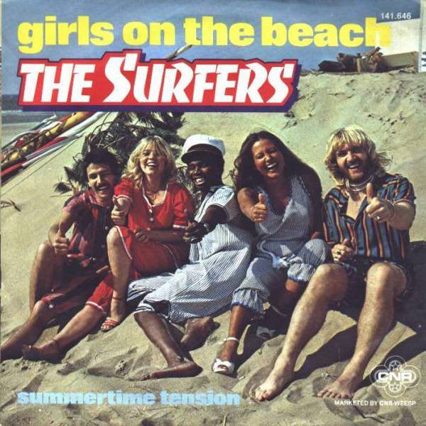 The Surfers : Girls On The Beach (7", Single)