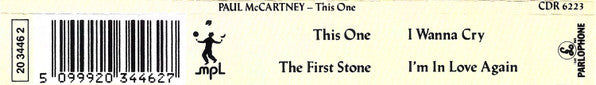 Paul McCartney : This One (CD, Maxi)