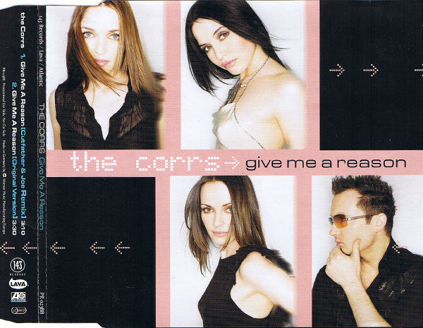 The Corrs : Give Me A Reason (CD, Single, Promo)