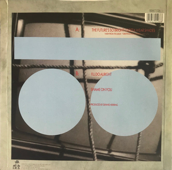 Timbuk 3 : The Future's So Bright, I Gotta Wear Shades (12")