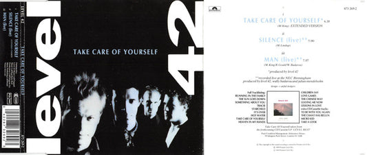 Level 42 : Take Care Of Yourself (CD, Maxi)