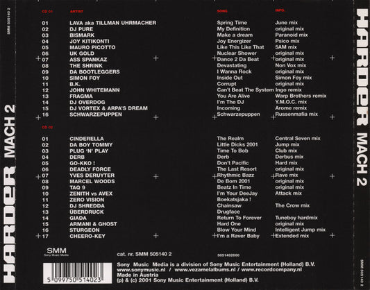 DJ Gizmo : Harder Mach 2 (2xCD, Comp, Mixed)