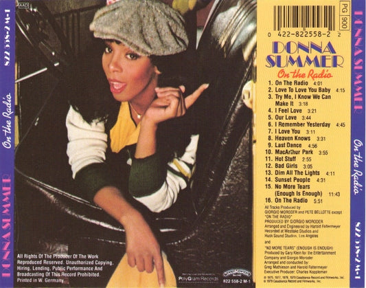 Donna Summer : On The Radio - Greatest Hits Vol. I & II (CD, Comp, P/Mixed, RE)