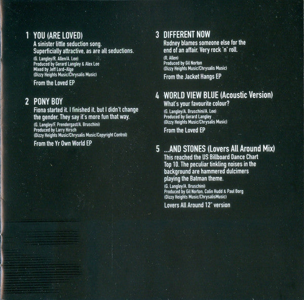 The Blue Aeroplanes : Friendloverplane 2 (Up In A Down World) (CD, Comp)