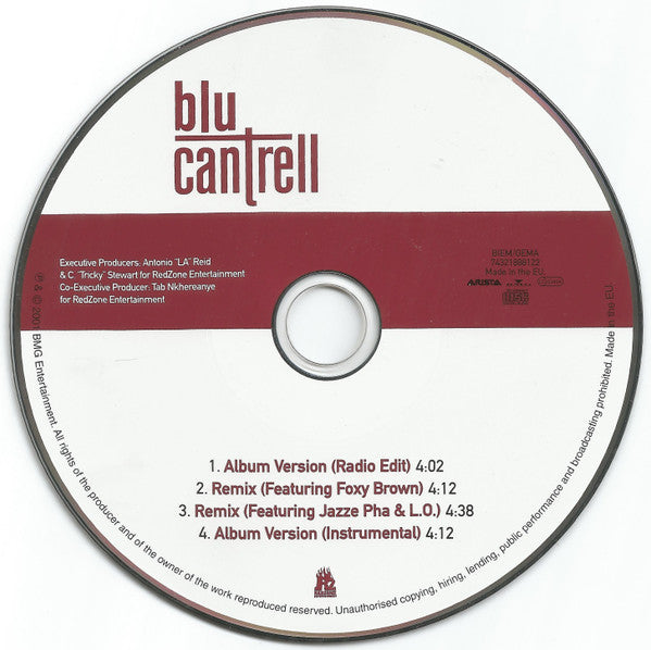 Blu Cantrell : Hit 'Em Up Style (Oops!) (CD, Maxi)